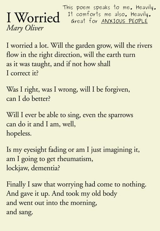 This Poem Speaks to Me